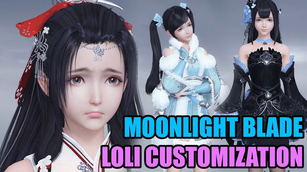 Moonlight Blade Online New Loli Update - Long Customization Preview