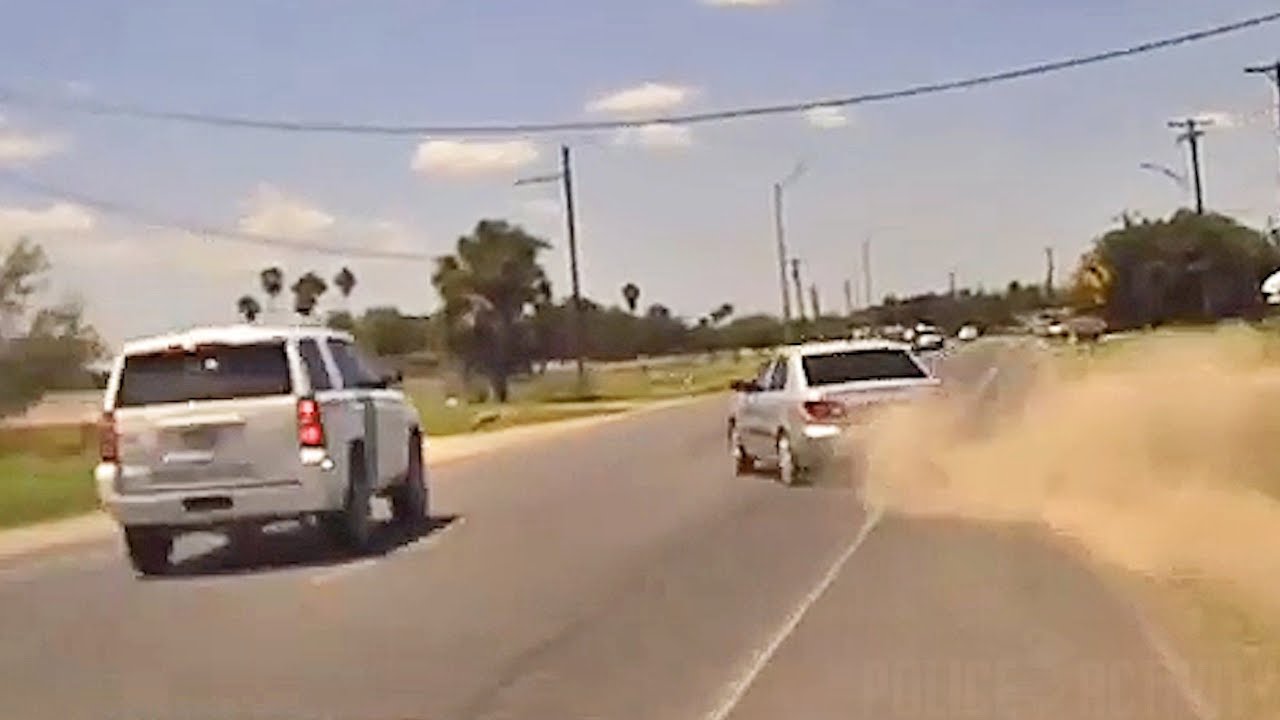 Narcotics Smuggler Leads Texas Troopers on a High-Speed Vehicle Pursuit