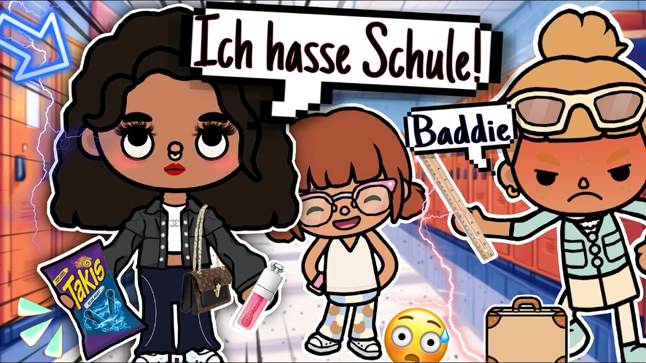 ICH BIN EINE BADDIE UND BIN STOLZ DRAUF 😈💅😱 | PART 1 |  TOCA BOCA STORY DEUTSCH  | ALLES TOCA