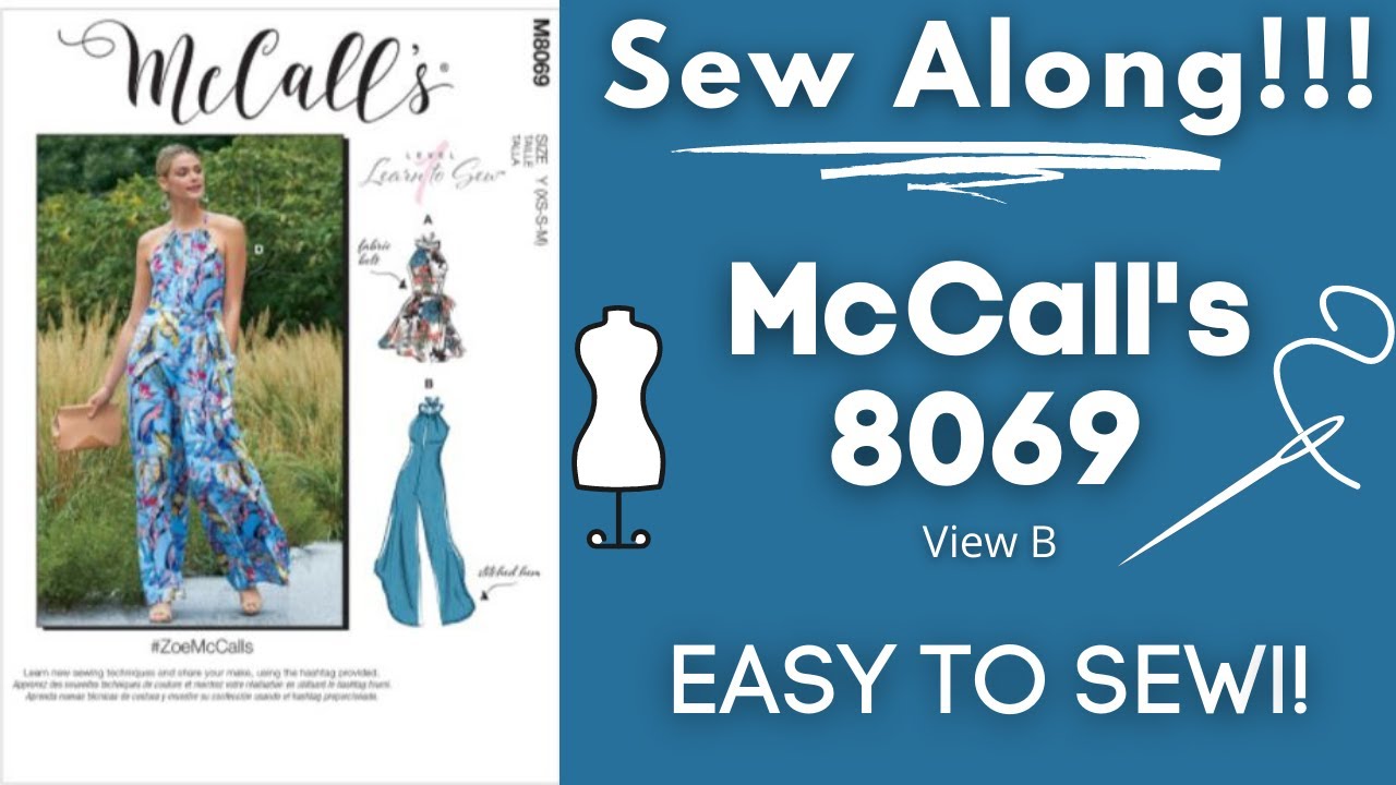 SEW WITH ME: MCCALL'S 8069 VIEW B (FORMALLY M7755)