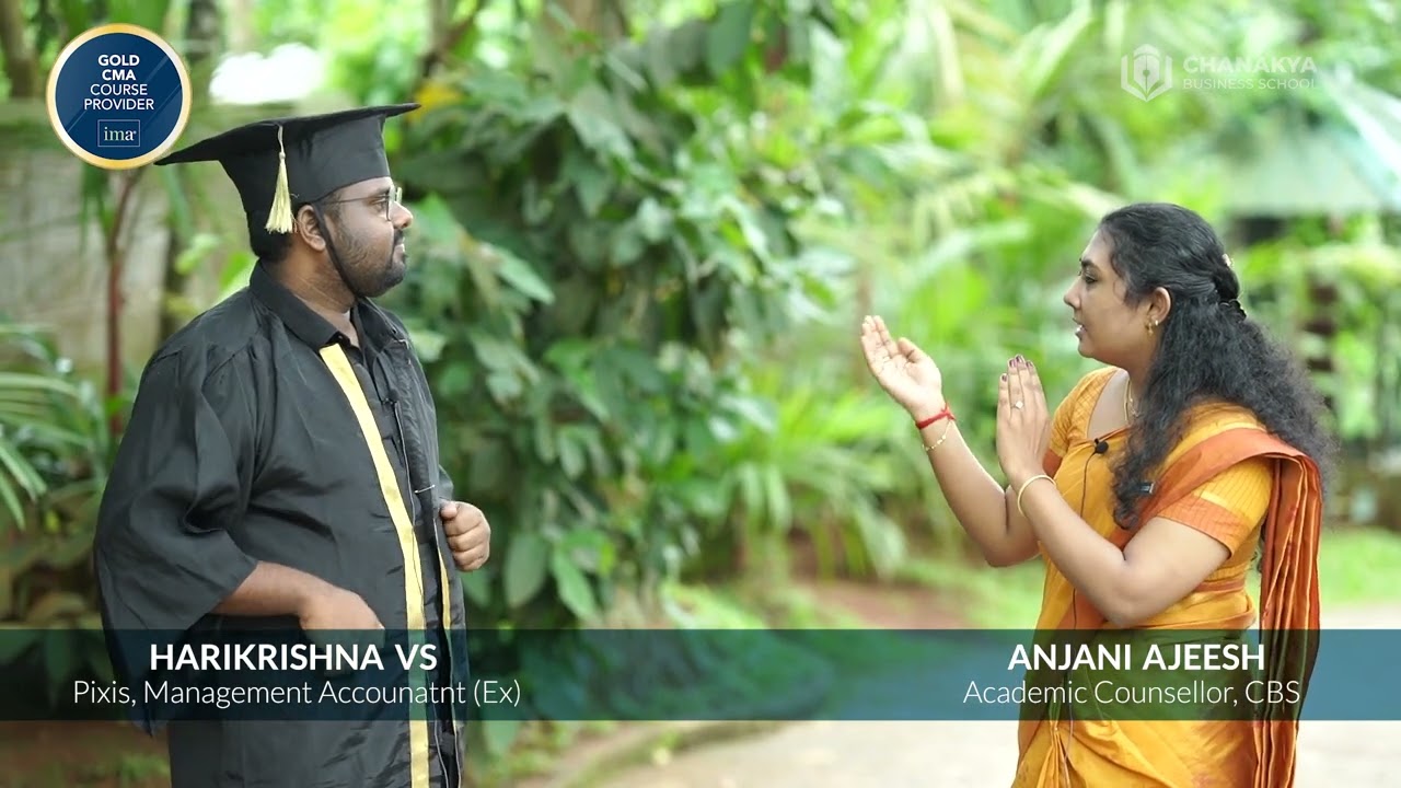CMA USA | Student Testimonial | Harikrishna VS, Management Accountant, Pixis