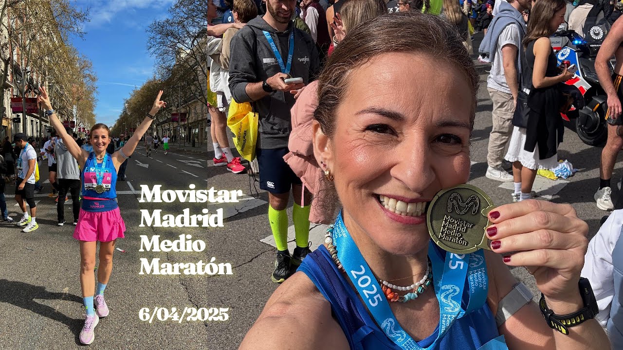 MI PRIMER MOVISTAR MADRID MEDIO MARATÓN. FUE BRUTAL!