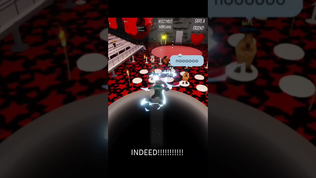 Elimination in Don't Get Eliminated #roblox #shorts