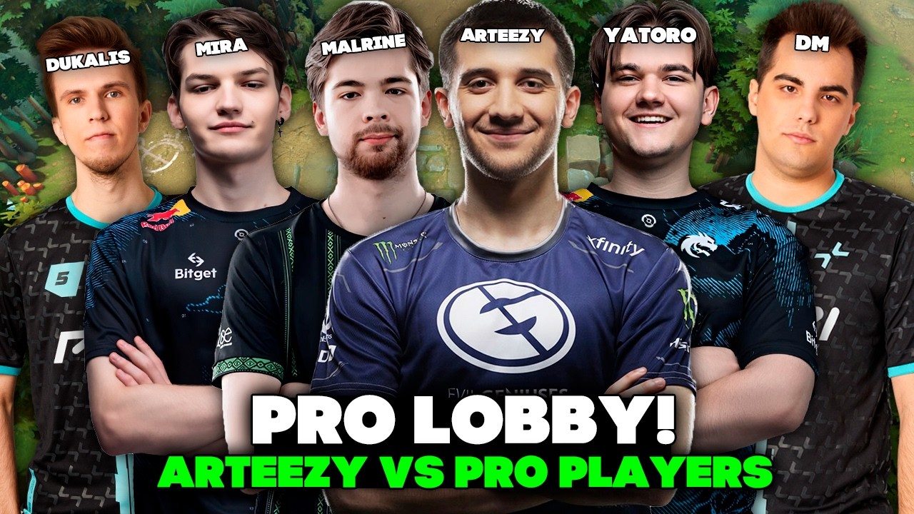 ПРО ЛОББИ! ARTEEZY против ТОП-2 YATORO / MALRINE / MIRA и DM!