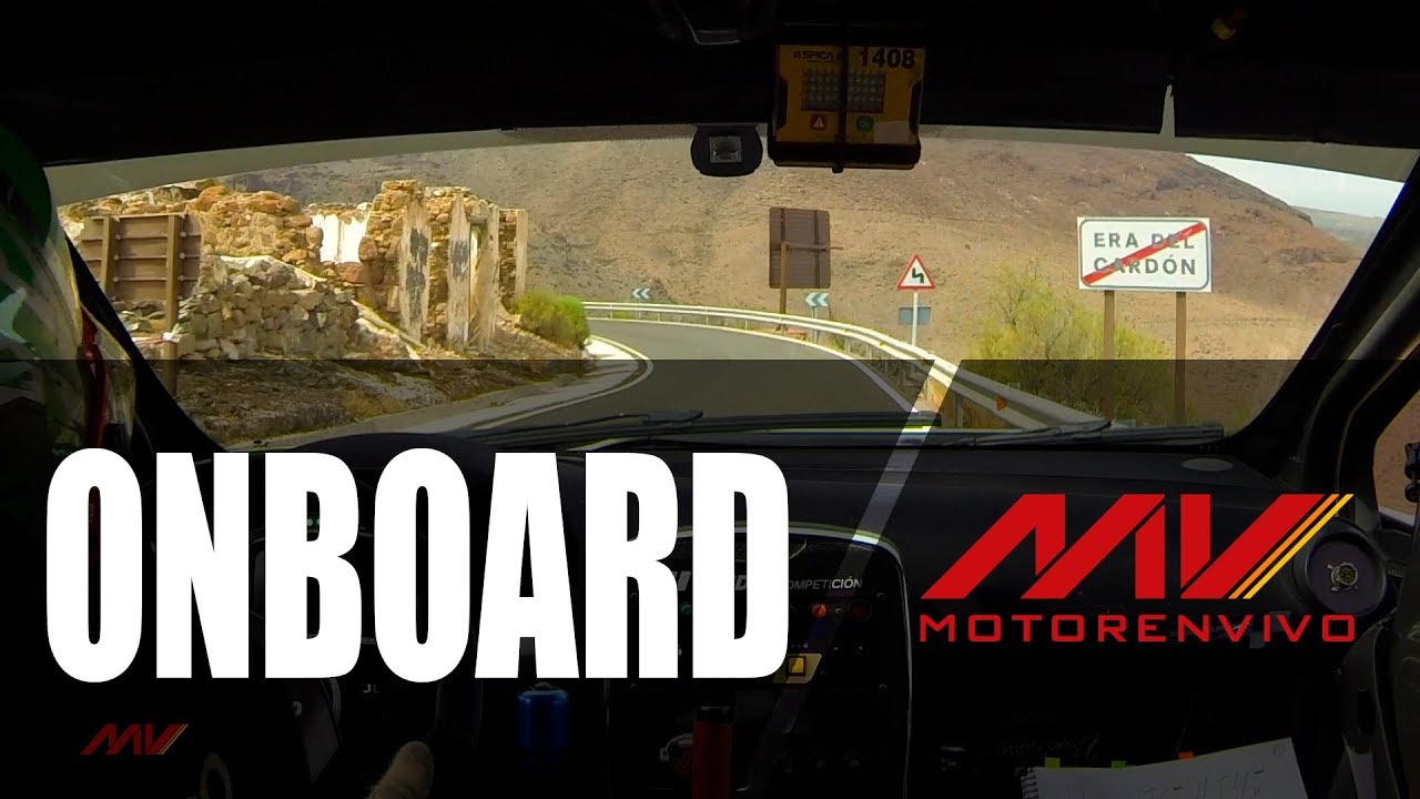Onboard | Noé Armas - Juan Monzón | Rally Telde 2019 | SS07 - Los Cuchillos - Era del Cardón