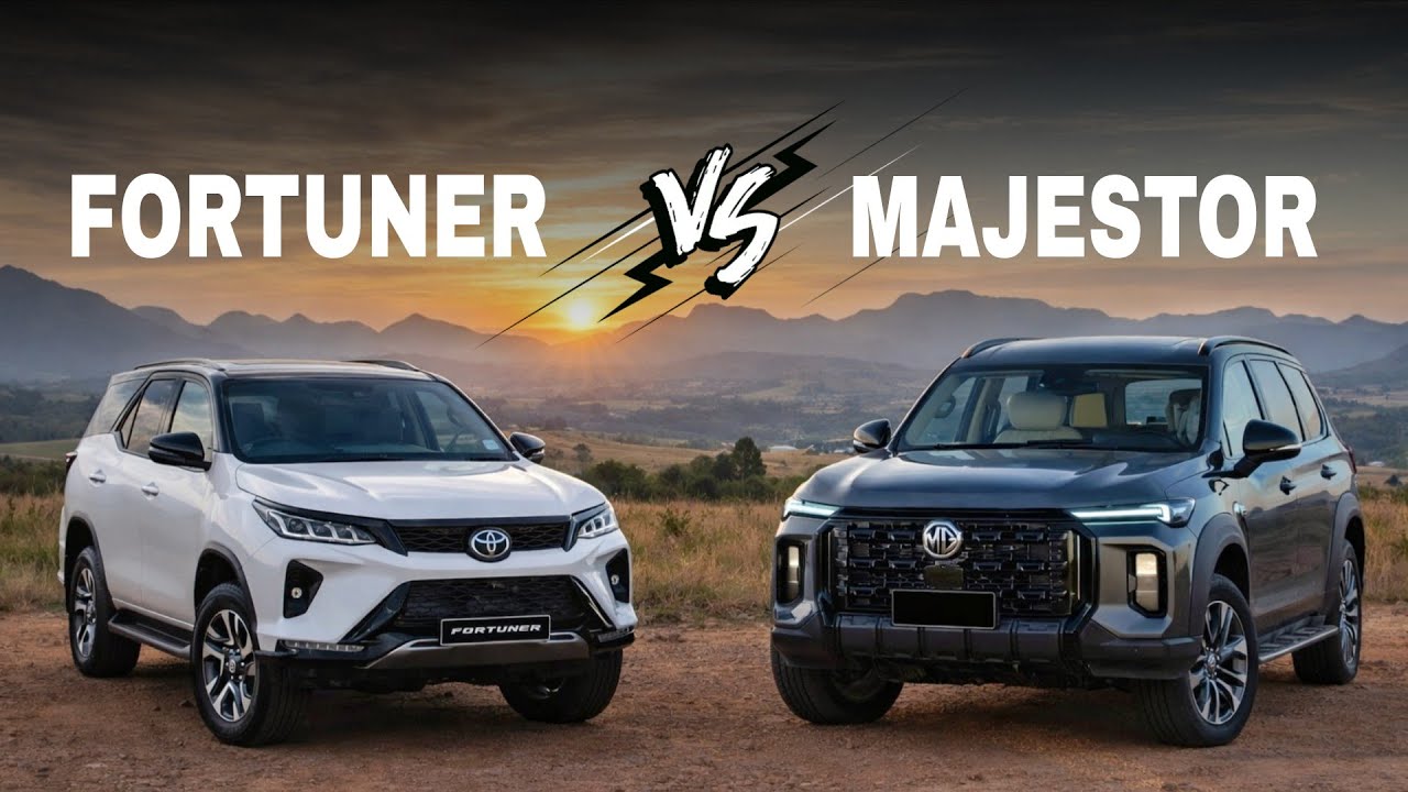 Toyota Fortuner против MG Majestor | Лучший полноразмерный внедорожник?