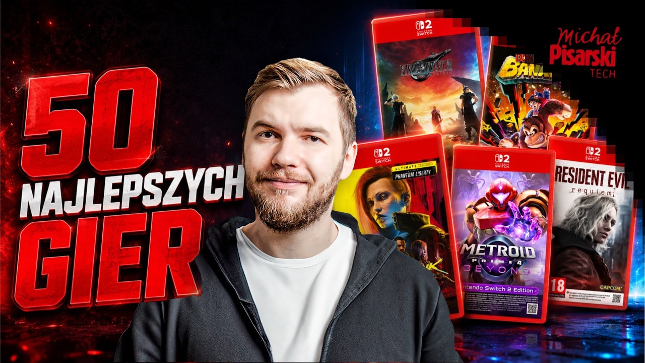 TOP 50 gier na Nintendo Switch 2