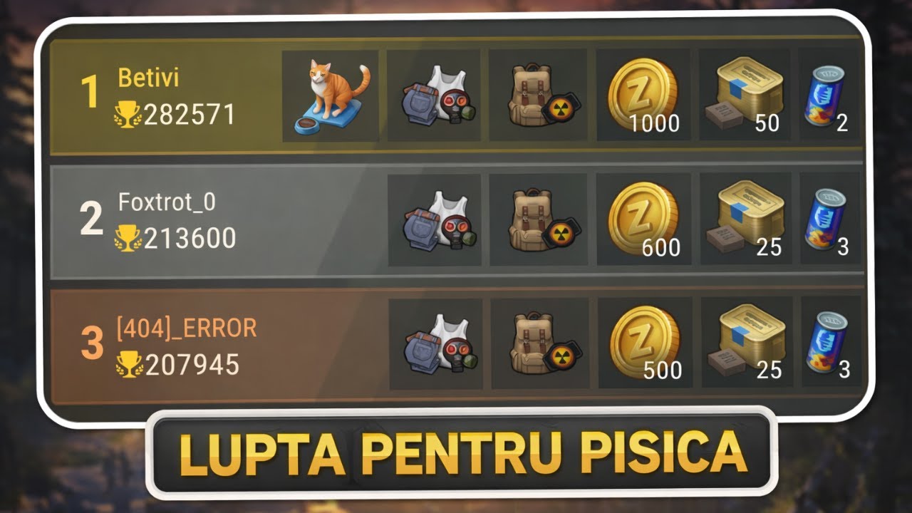 Ne mentinem pe primul loc  |Last day on earth|