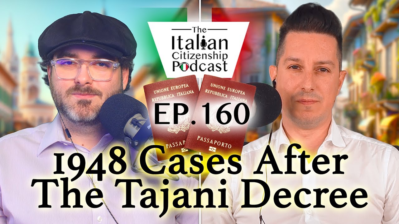 1948 Cases After The Tajani Decree: Is It Still Possible To Get Italian Citizenship This Way?