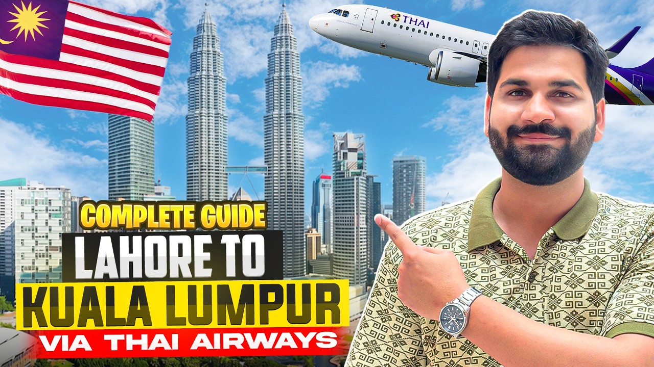 Pakistan to Malaysia Travel Guide 🇲🇾 | Lahore to Kuala Lumpur Flight + SIM, Currency & KLIA Tips Ep1