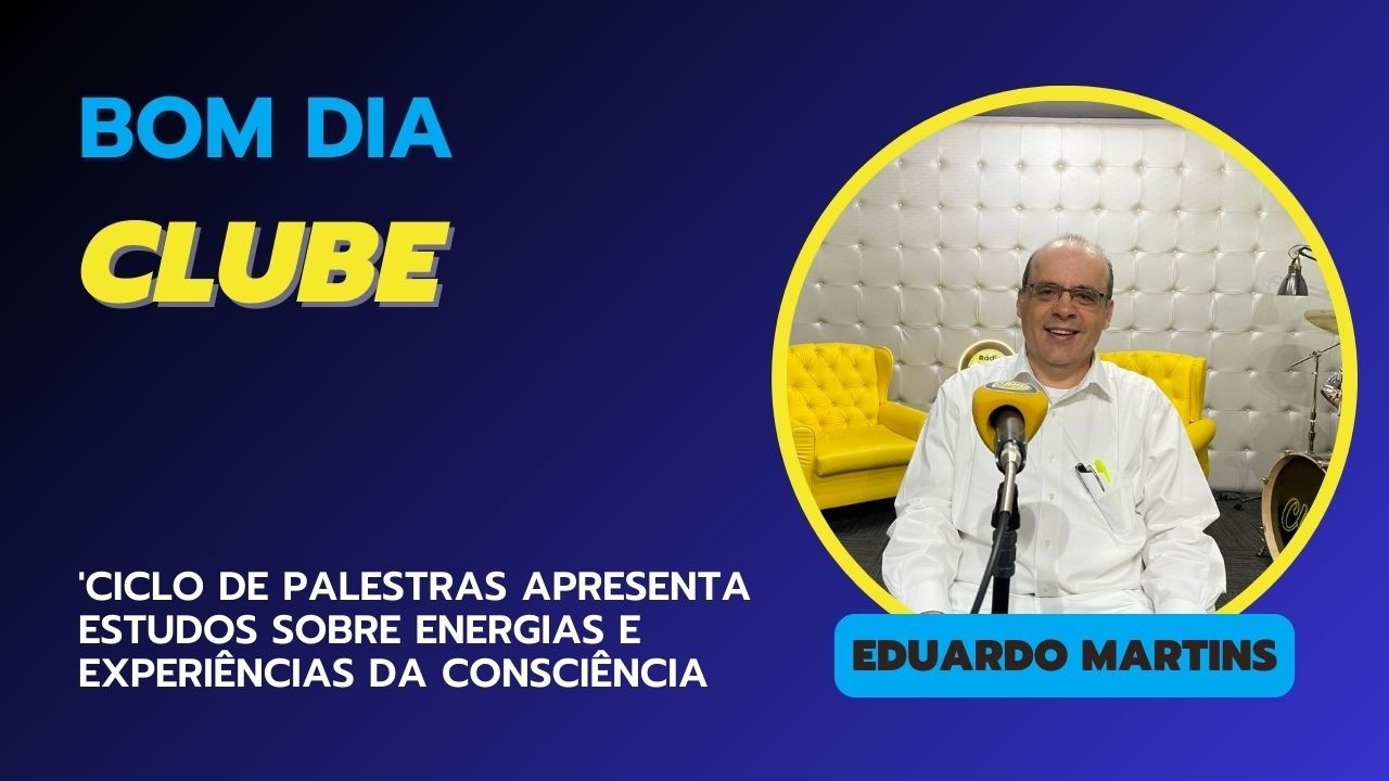 Ciclo de palestras apresenta estudos sobre energias e experiências da consciência.