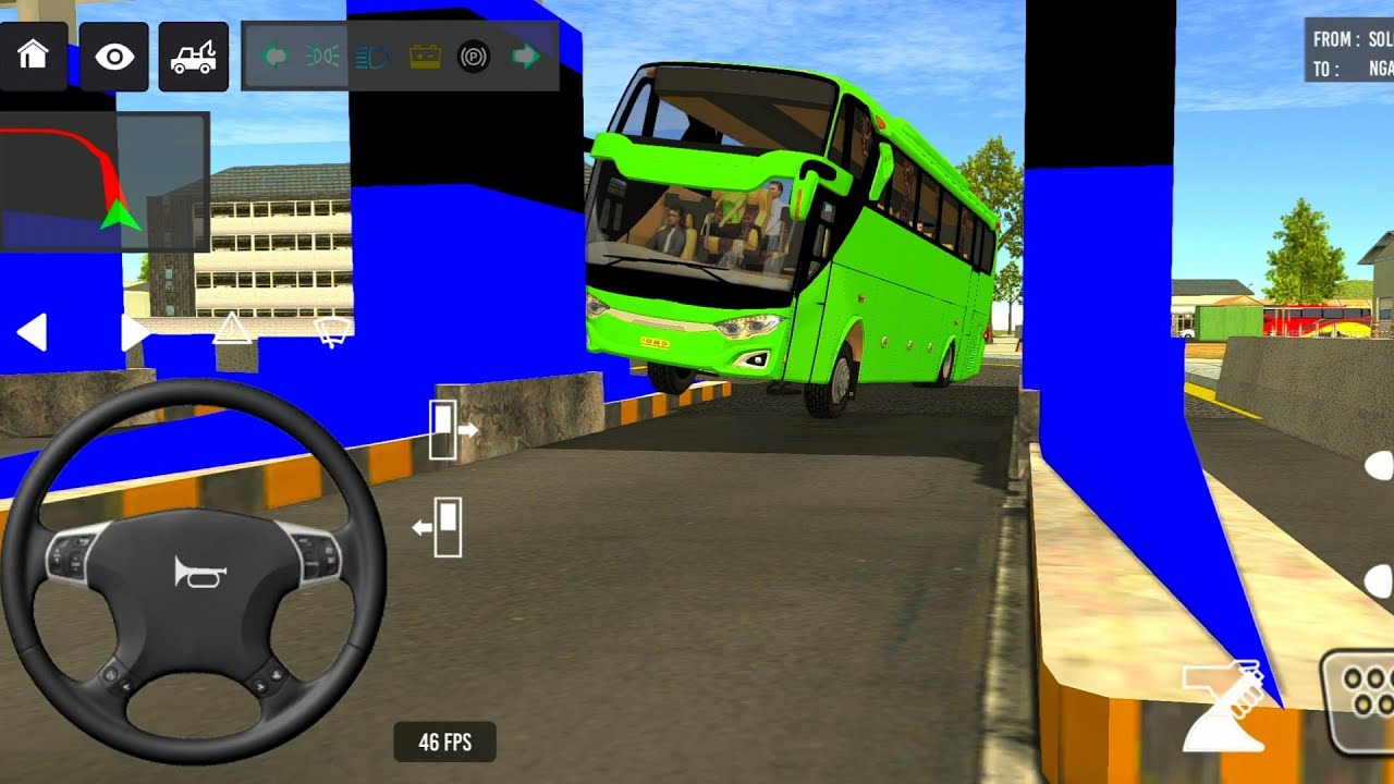 Indonesia City Bus Driving 🚌 | Euro Coach BUS SIMULATOR INDONESIA | Android 2026 Gameplay 🔥