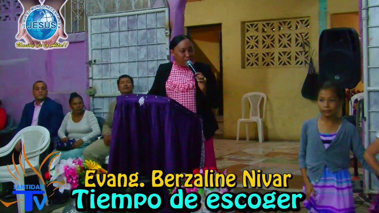 Berzaline Nivar (Tiempo de Escoger) Iglesia Torre fuerte sector del Ivan Montenegro, Nicaragua