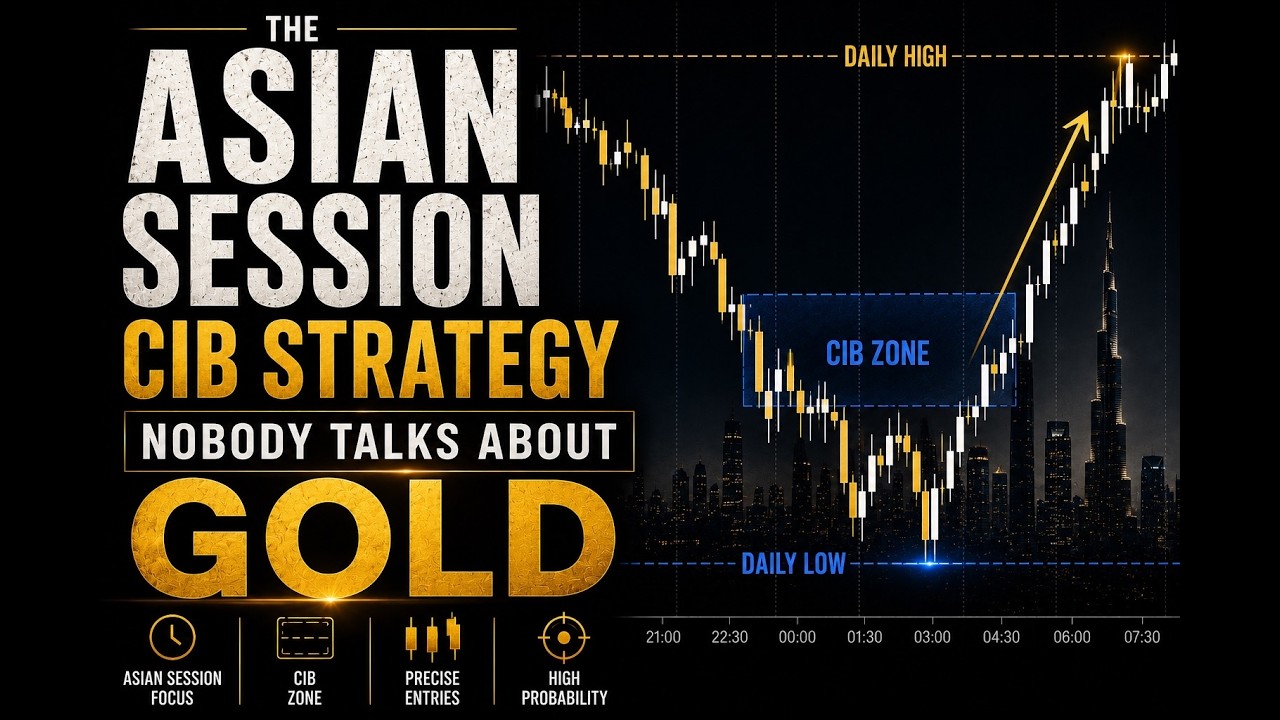The Asian Session CIB Strategy Nobody Talks About | GOLD