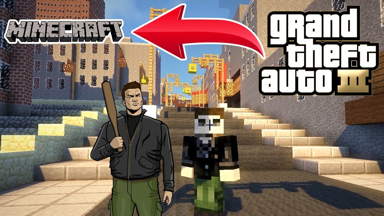 MİNECRAFT'DA GTA 3'E GİTTİK - DEVASA Liberty City !