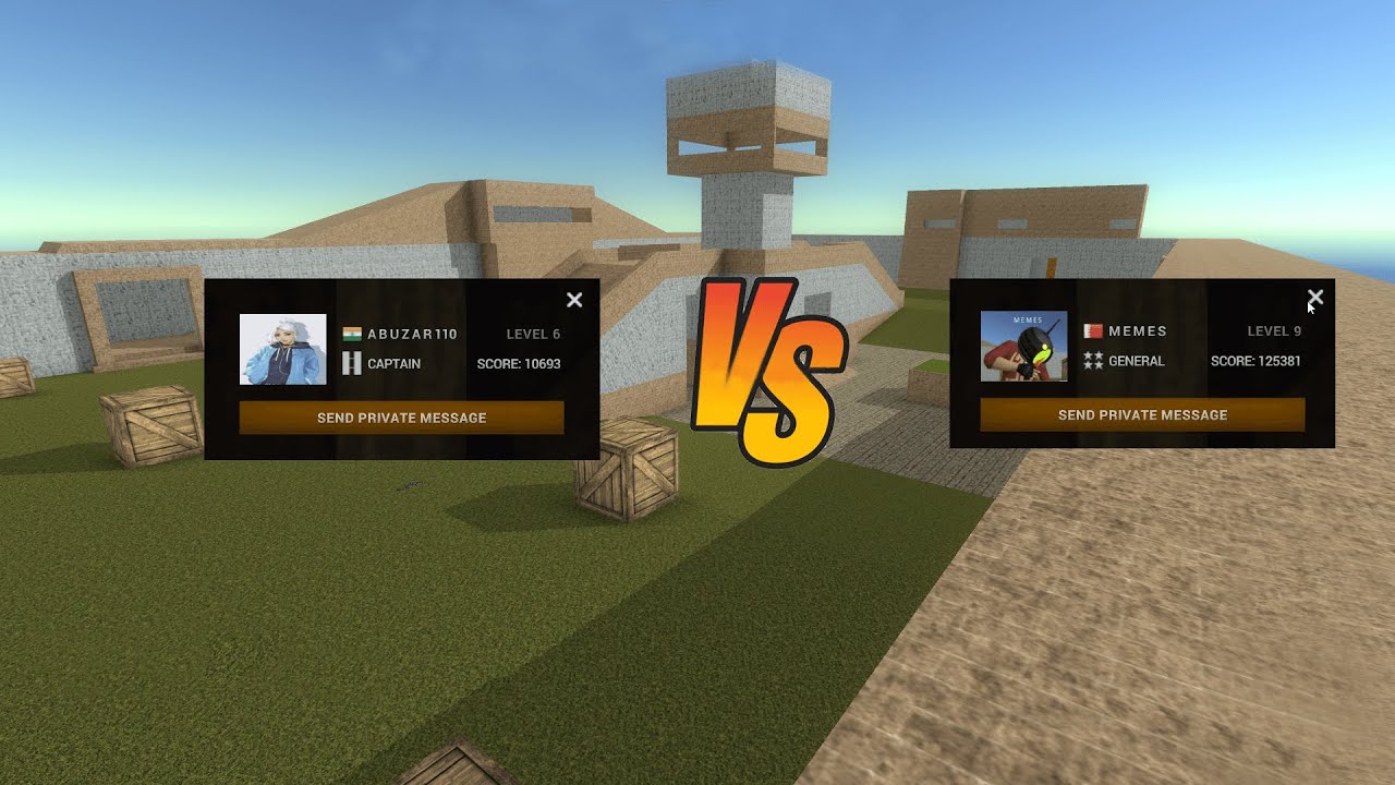 A B U Z A R 110 vs Memes | Combat Online