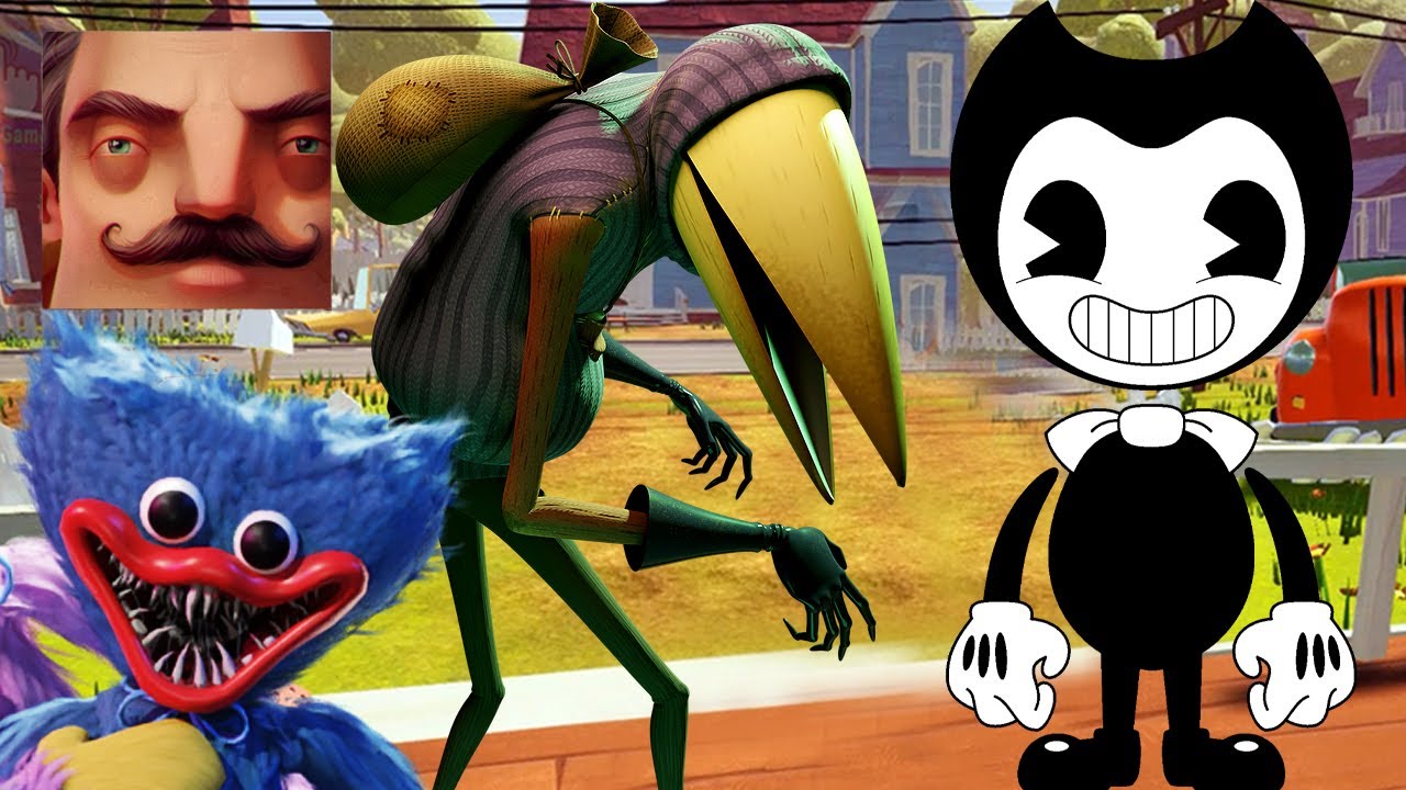 Hello Neighbor - New Neighbor Guest Bendy Crash Bandicoot Huggy Wuggy Full History Part 1422 TP