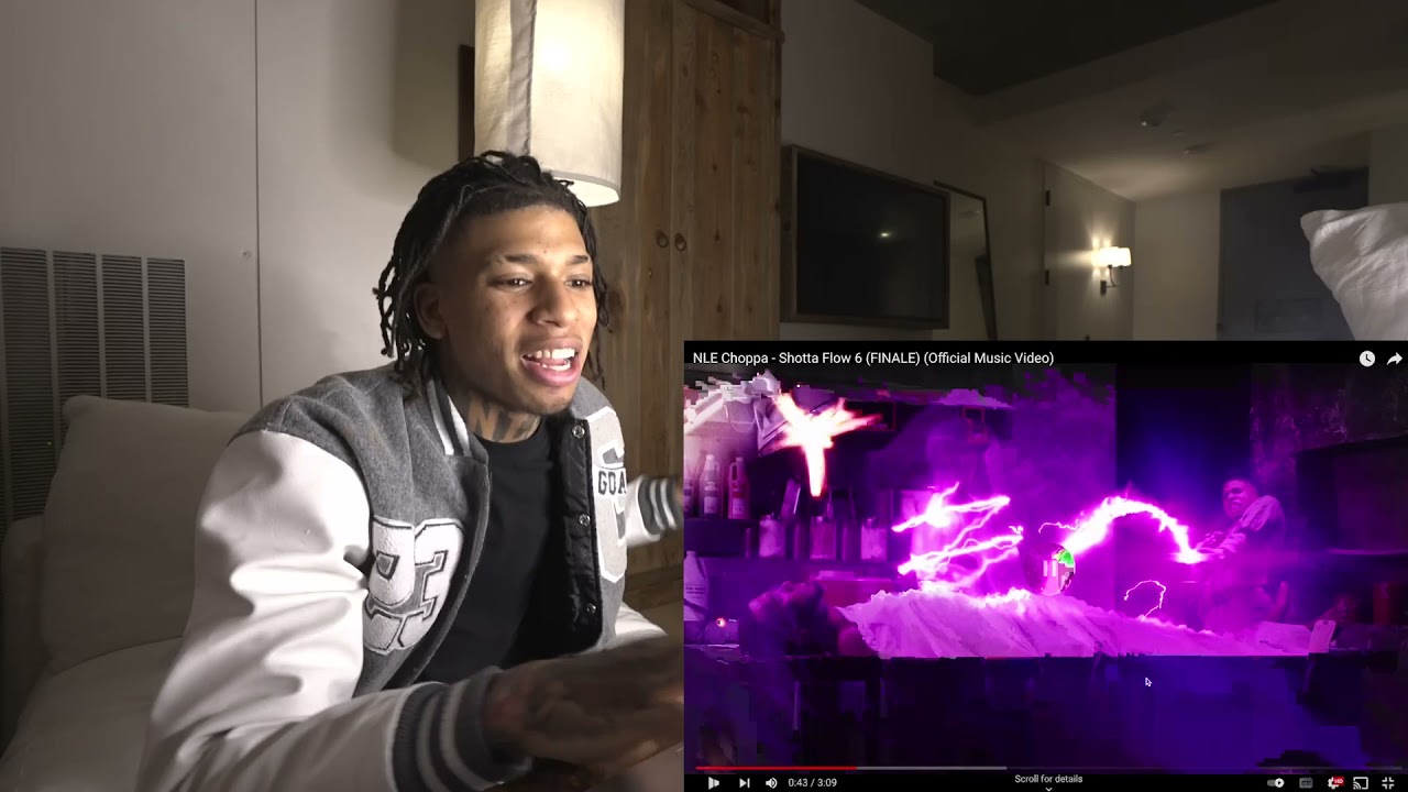 NLE Choppa Reacts/Bar Breakdown To Shotta Flow 6