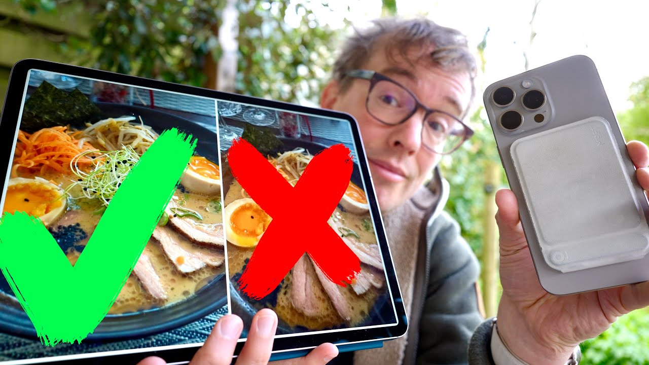Bester Trick für iPhone-Fotos von Essen und Uhren (trotz schlechter Naheinstellgrenze)