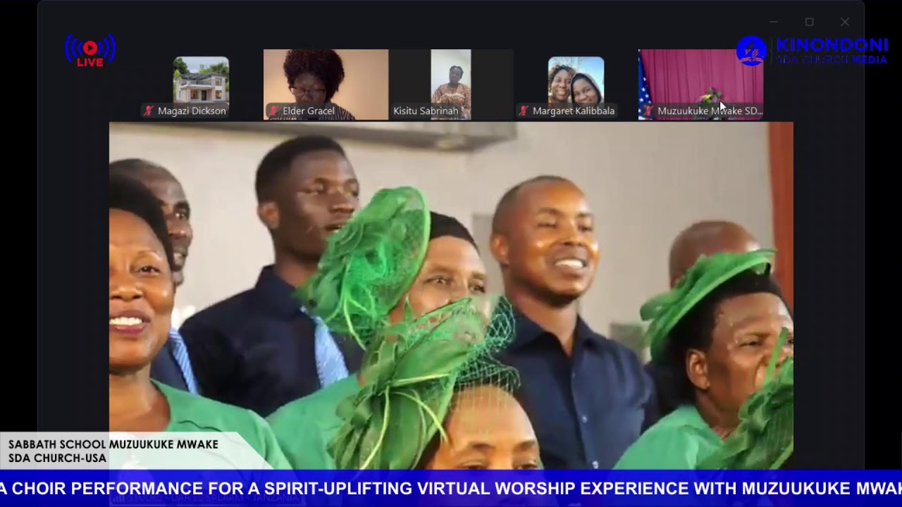 🔴#LIVE :MUZUUKUKE MWAKE SDA CHURCH-USA  virtual worship  || KINONDONI SDA CHURCH