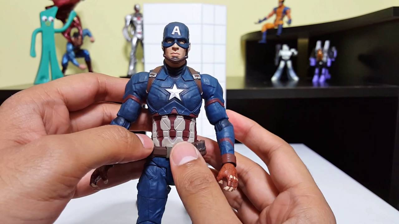 Marvel Select Civil War Captain America action figure review
