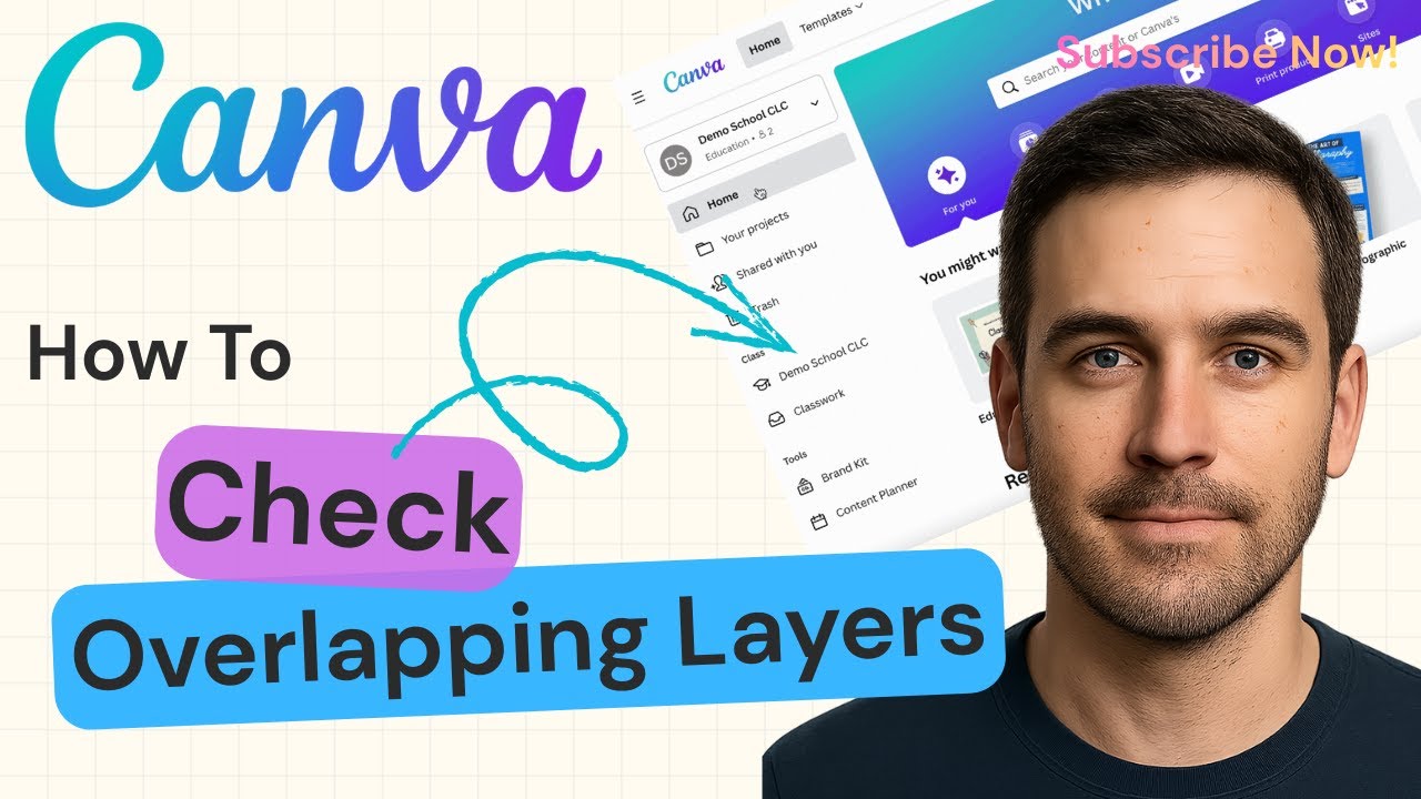 How to See Overlapping Layers in Canva | Canva Layers Panel 2026
