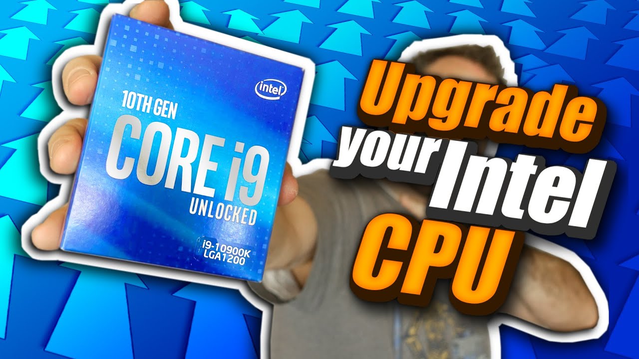 Как обновить процессор Intel (обновление i7-10700K до i9-10900K)