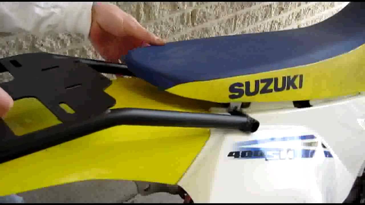 Best Suzuki DRZ 400 Luggage Cargo Rack (also for Kawasaki KLX 400)