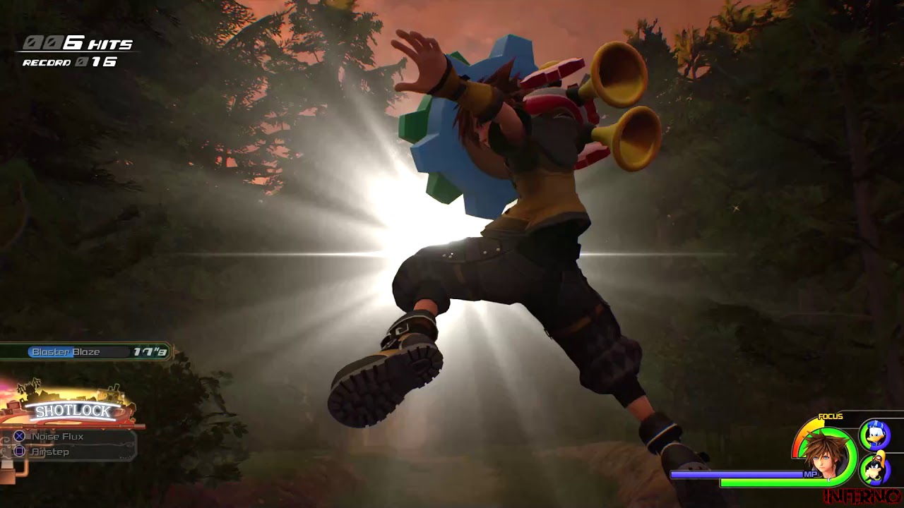Kingdom Hearts 3 - Classic Tone Keyblade Gameplay