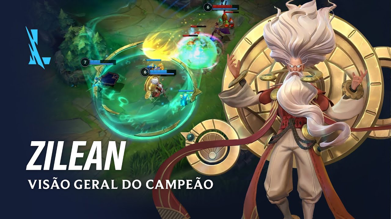 Vis&atilde;o geral do Campe&atilde;o Zilean | Mec&acirc;nica de jogo &ndash; League of Legends: Wild Rift
