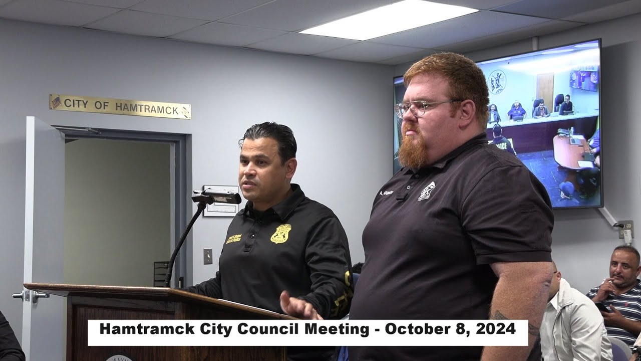Hamtramck City Council Meeting - October 8, 2024