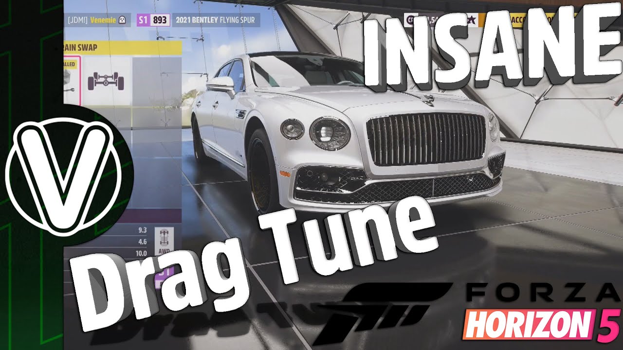 Forza Horizon 5 | 2021 Bentley Flying Spur Drag Tune *Anti Lag* (Руководства по Forza Horizon 5)