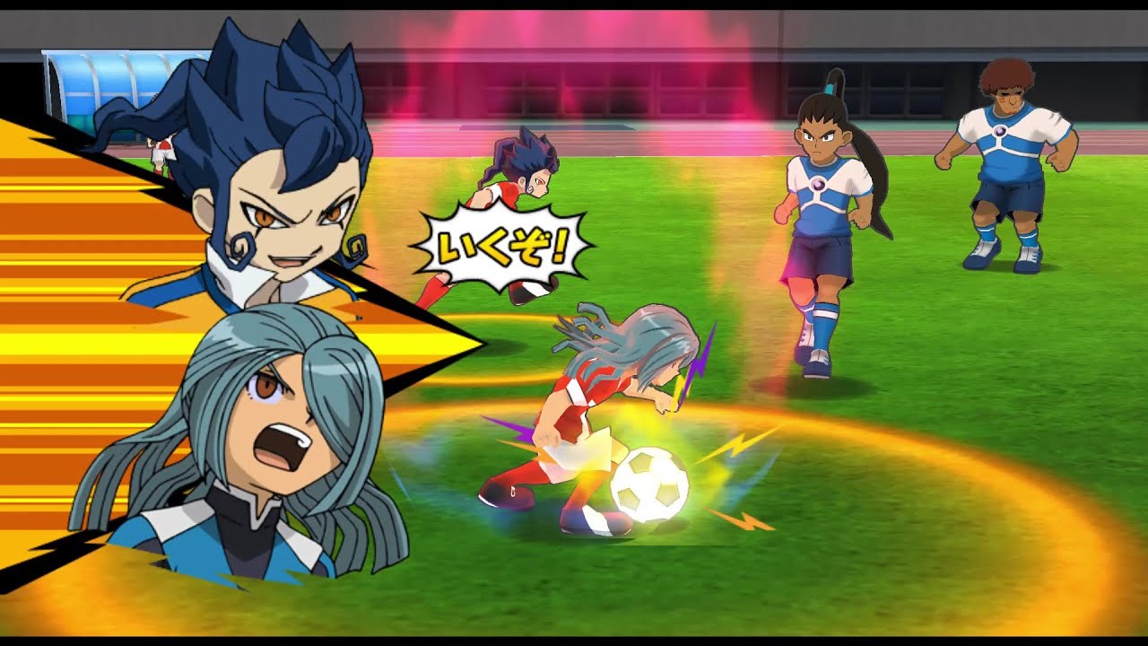 Inazuma Eleven Go Strikers 2013 - Tenmas vs Diamond Dust 2.0 Wii 1080p (Dolphin/Gameplay)