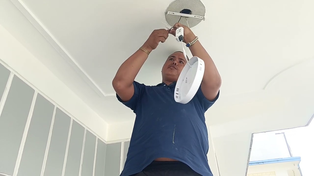 #dim light  change# surface panel light fitting #nepal #nirmal