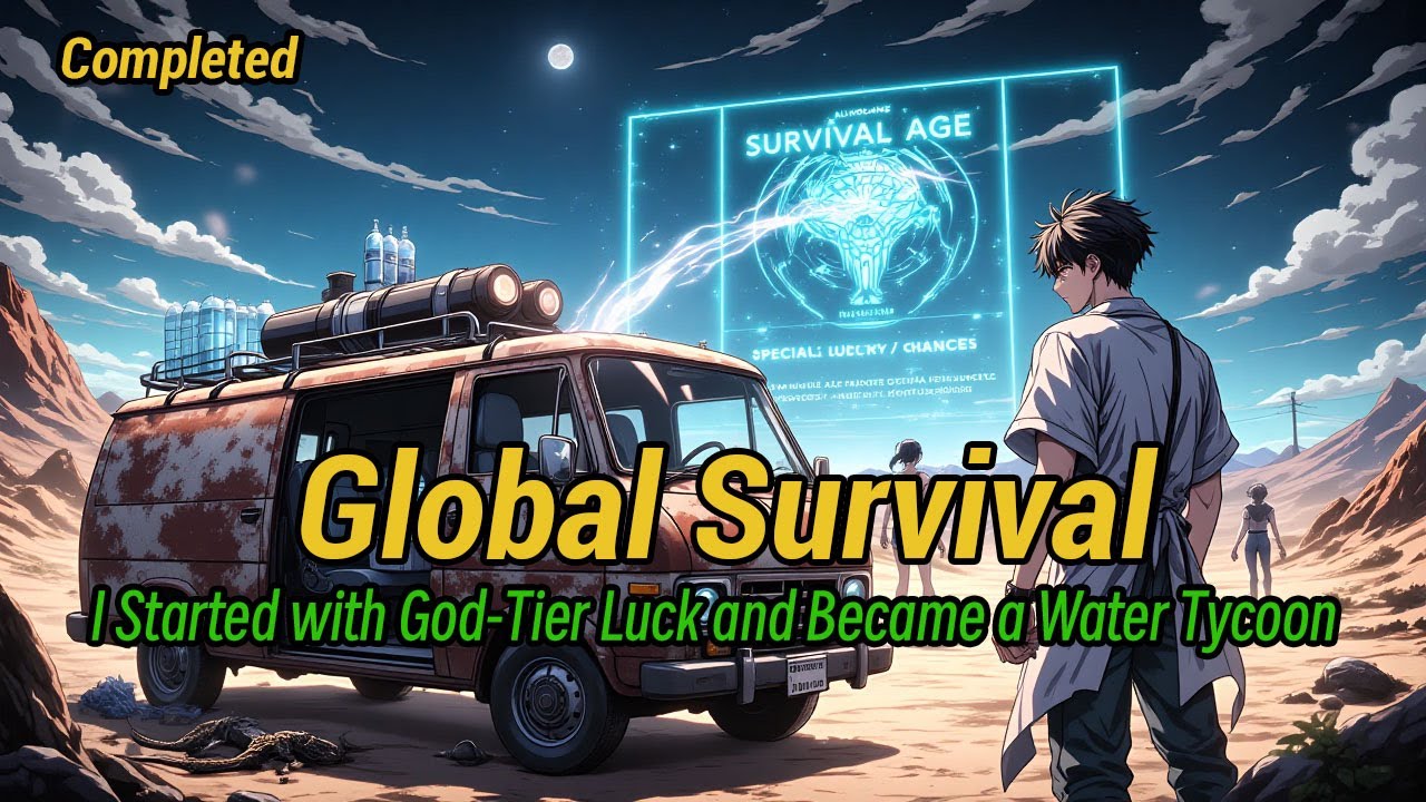 Global Survival: I Started with God-Tier Luck and Became a Water Tycoon! #anime #animeedit #manhwa