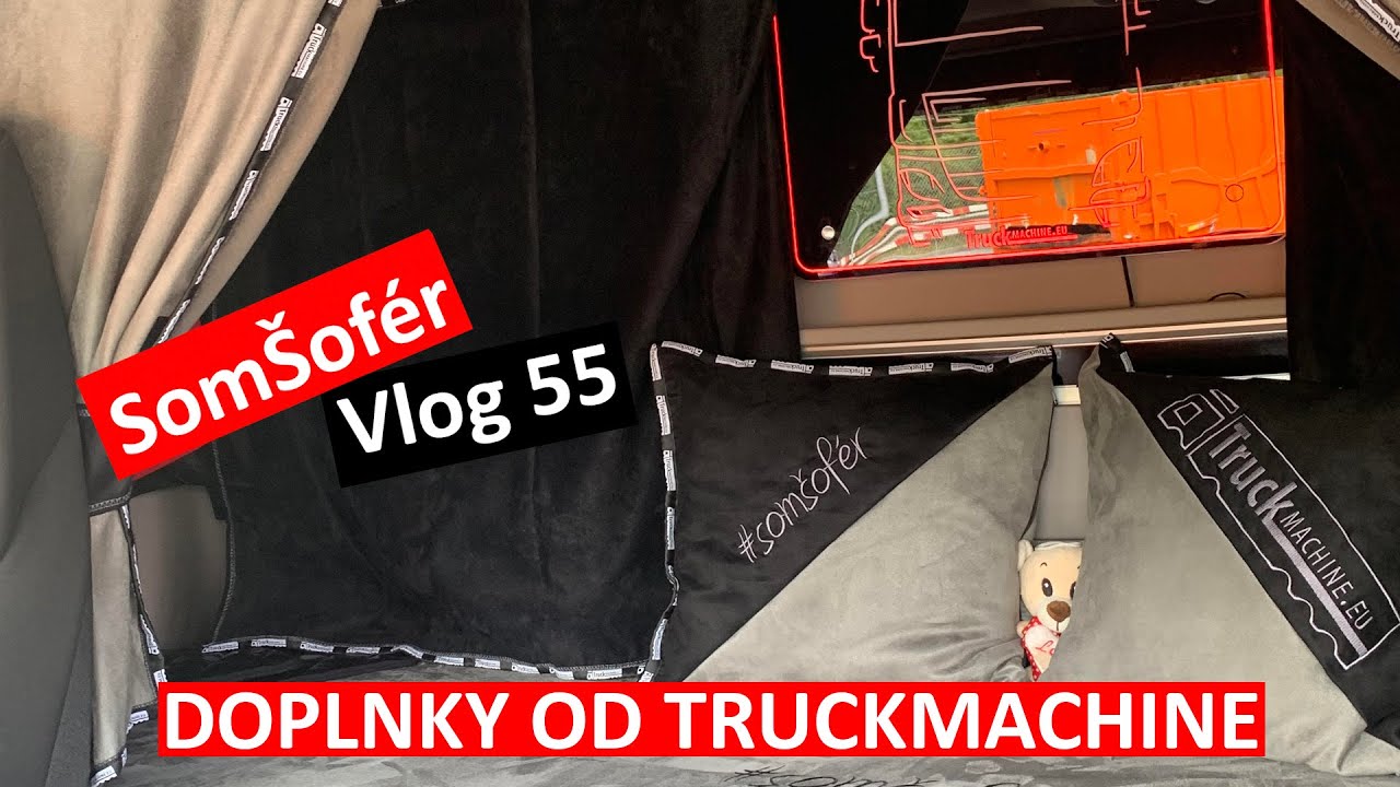 Som&Scaron;of&eacute;r: TRUCKMACHINE INTERIER TOUR DAF 106 // SK TRUCK VLOG 55