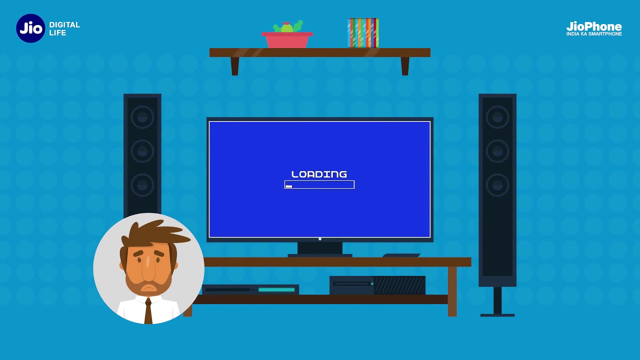Jio media cable//: enjoy Jio Digital life