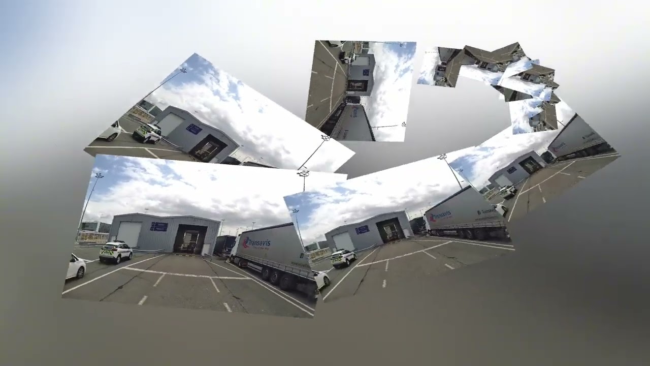 Routine custom control at Calais port France#truckingjobs #travel #truckesvlogs #custom 