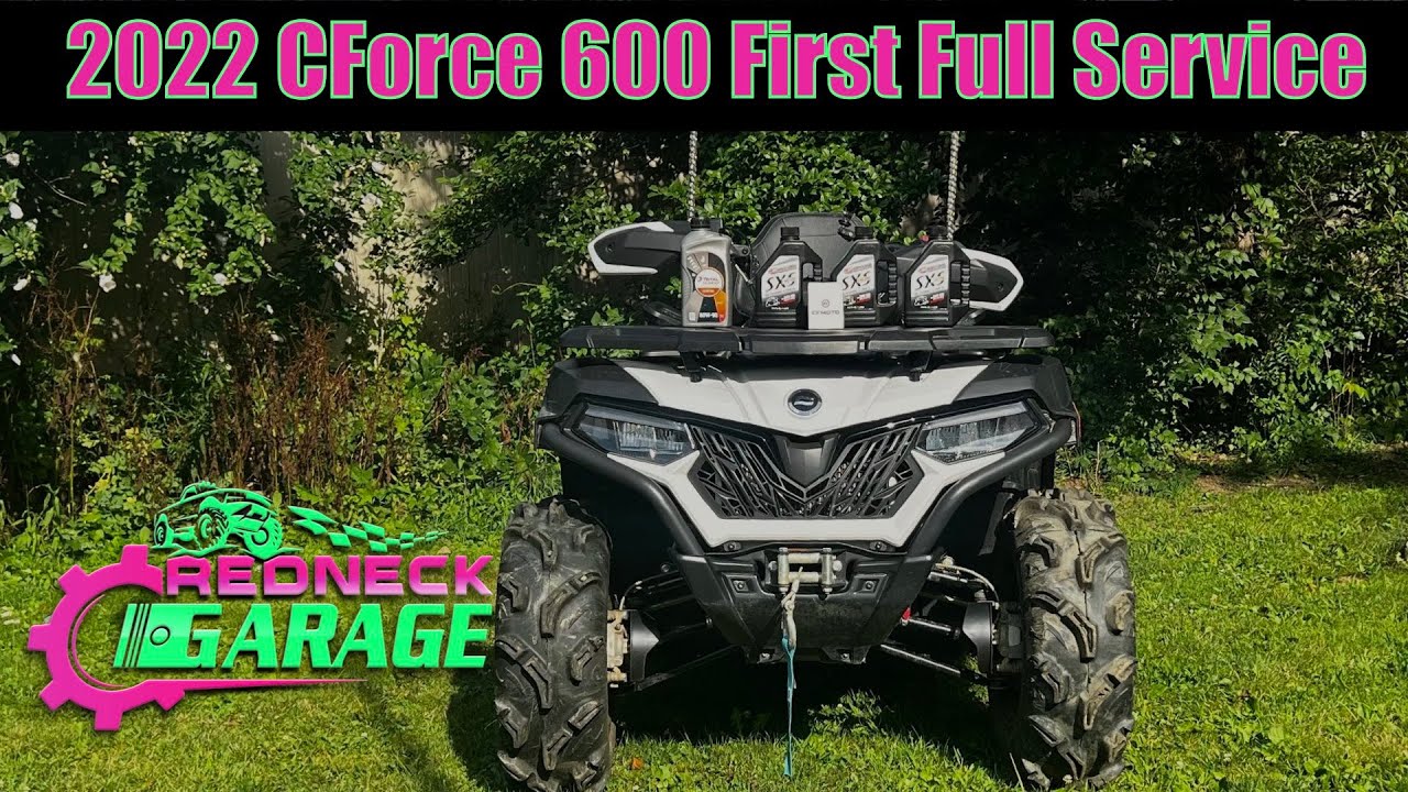 2022 CFMOTO CFORCE 600 ПОЛНОЕ ПЕРВОЕ ОБСЛУЖИВАНИЕ