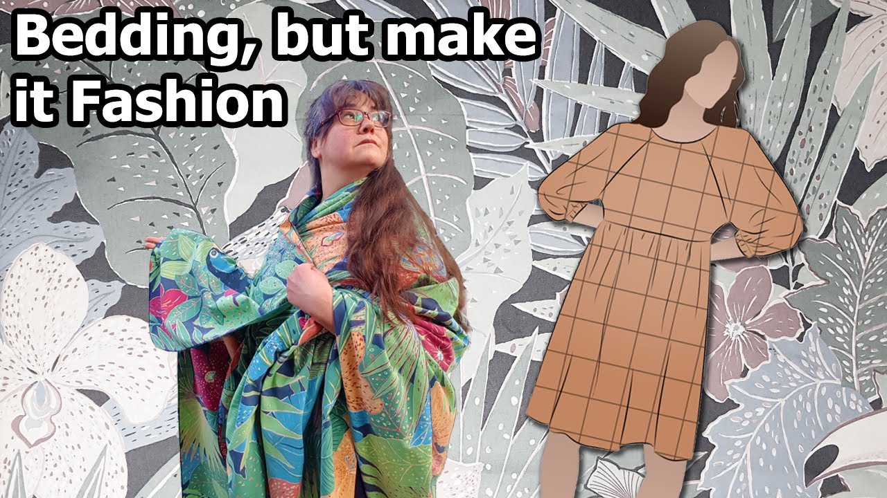 Bedding, but Make It Fashion - Hope Dress by StyleArc
