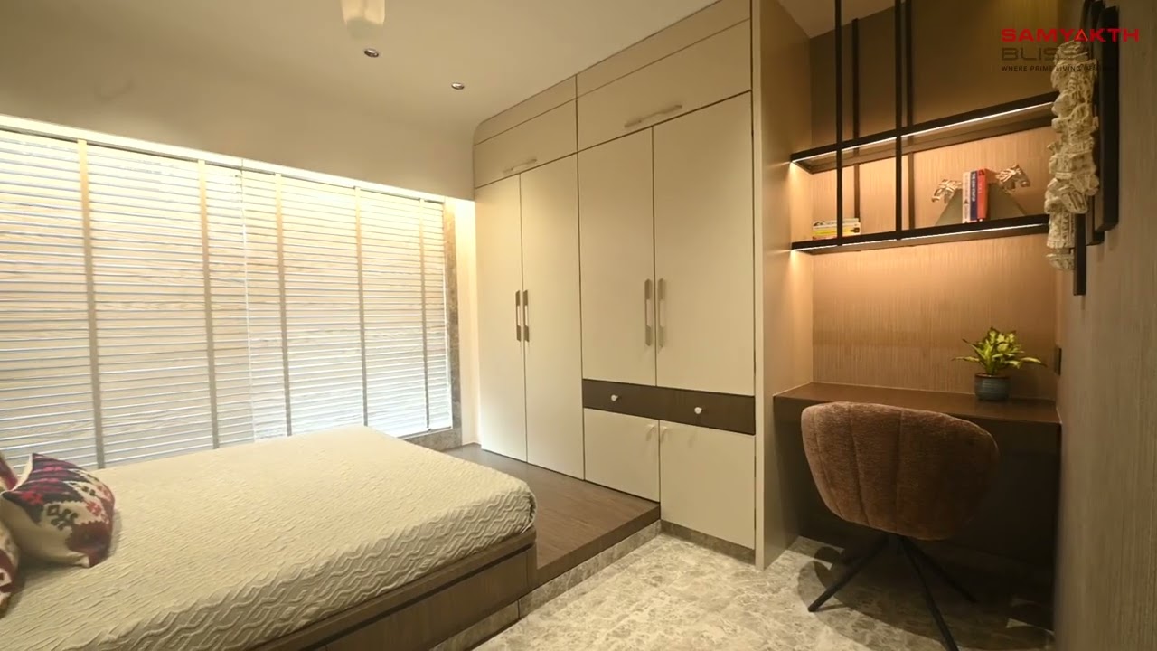 Show Apartment Video, Fully Furnished Apartment at Samyakth Bliss, New 2BHK Home in Mumbai
