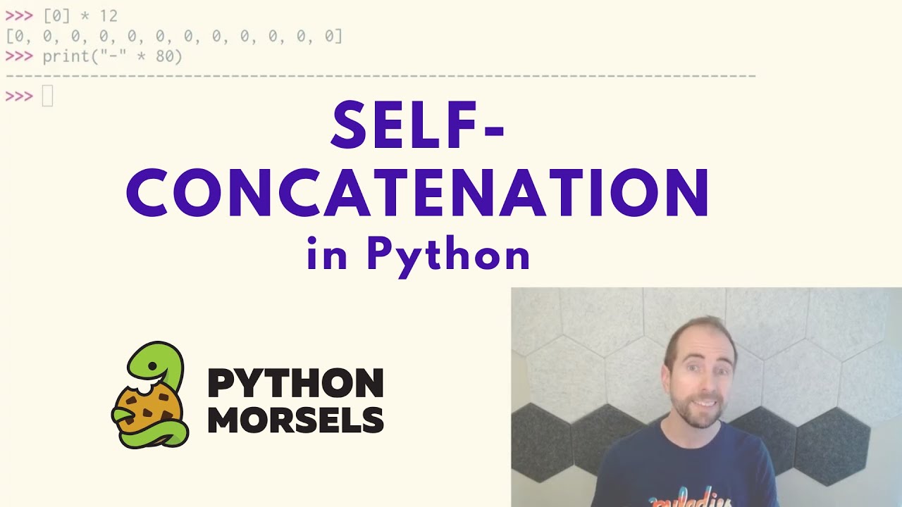 Самоконкатенация в Python