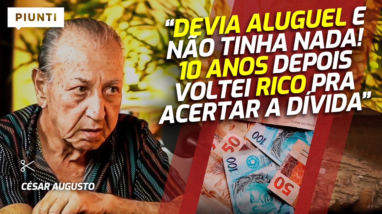 UMA AULA SOBRE DAR A VOLTA POR CIMA | Piunti entrevista César Augusto