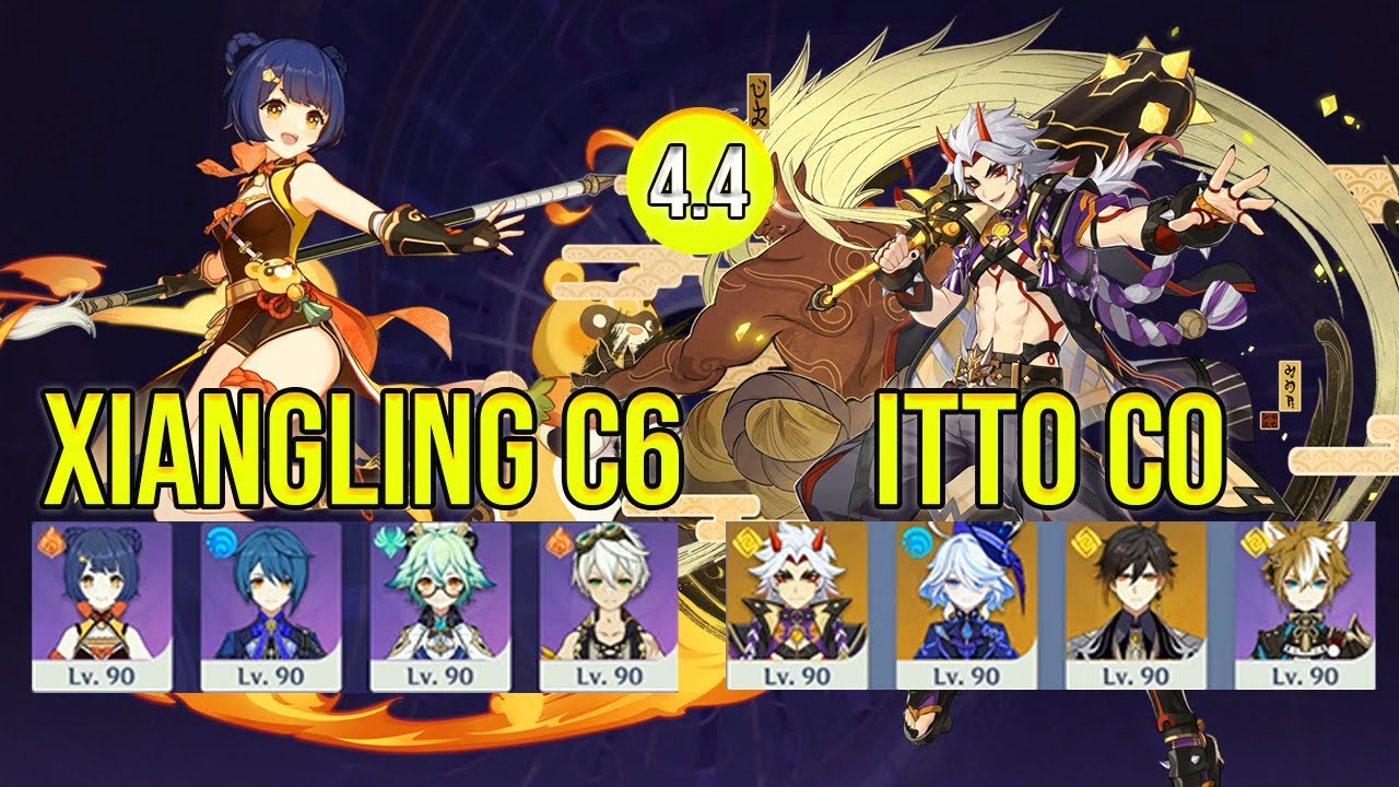 Xiangling C6 & Itto C0 spiral abyss floor 12 genshin impact