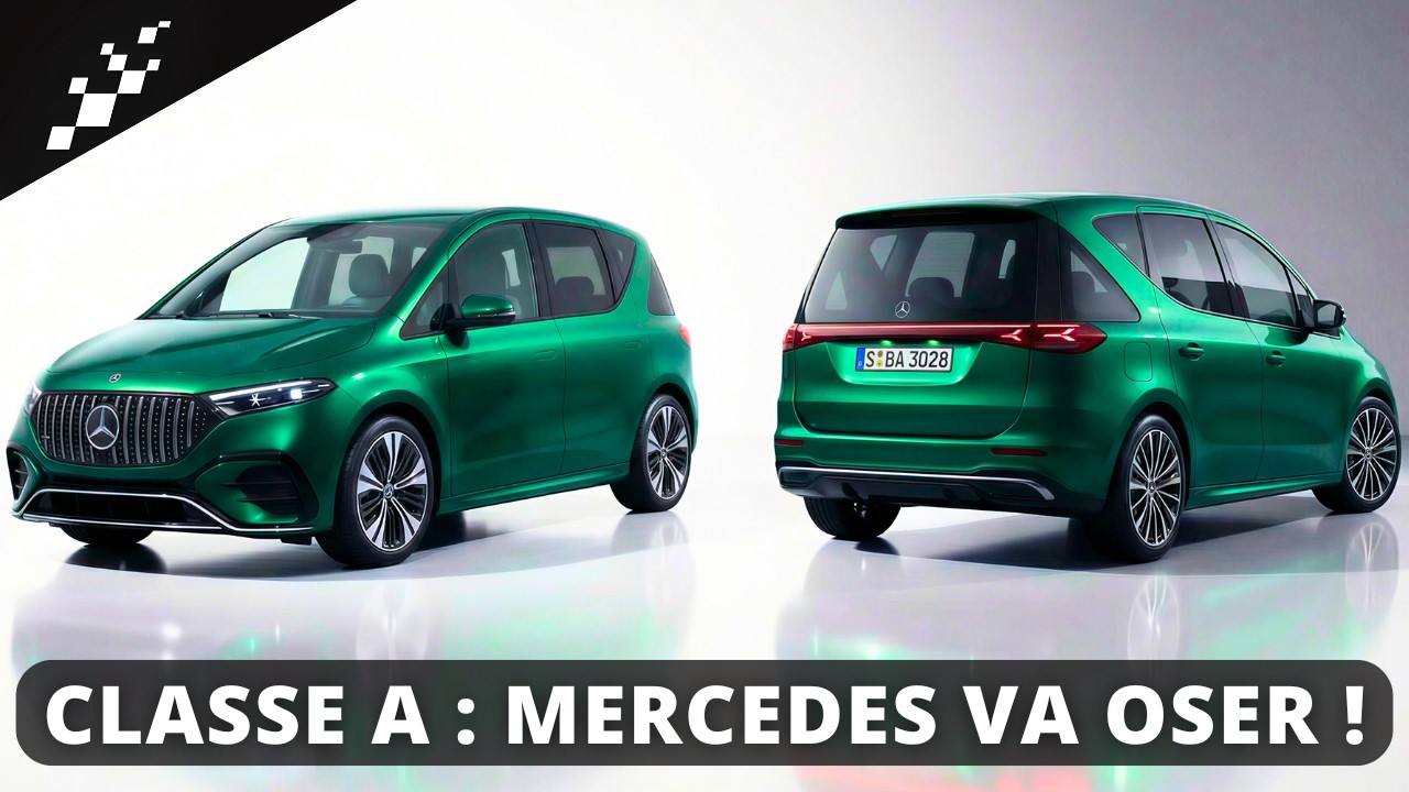 🚨 Mercedes Classe A 2027 : le GRAND RETOUR de la Classe A des années 90 !