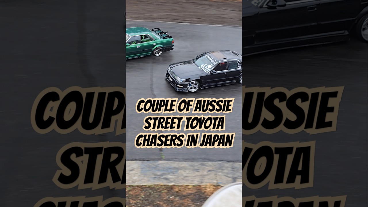 #japan #drifting #drift #toyota #chaser #tandem #ebisucircuit wet track action on north course