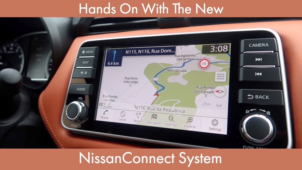 Знакомство с новой системой NissanConnect
