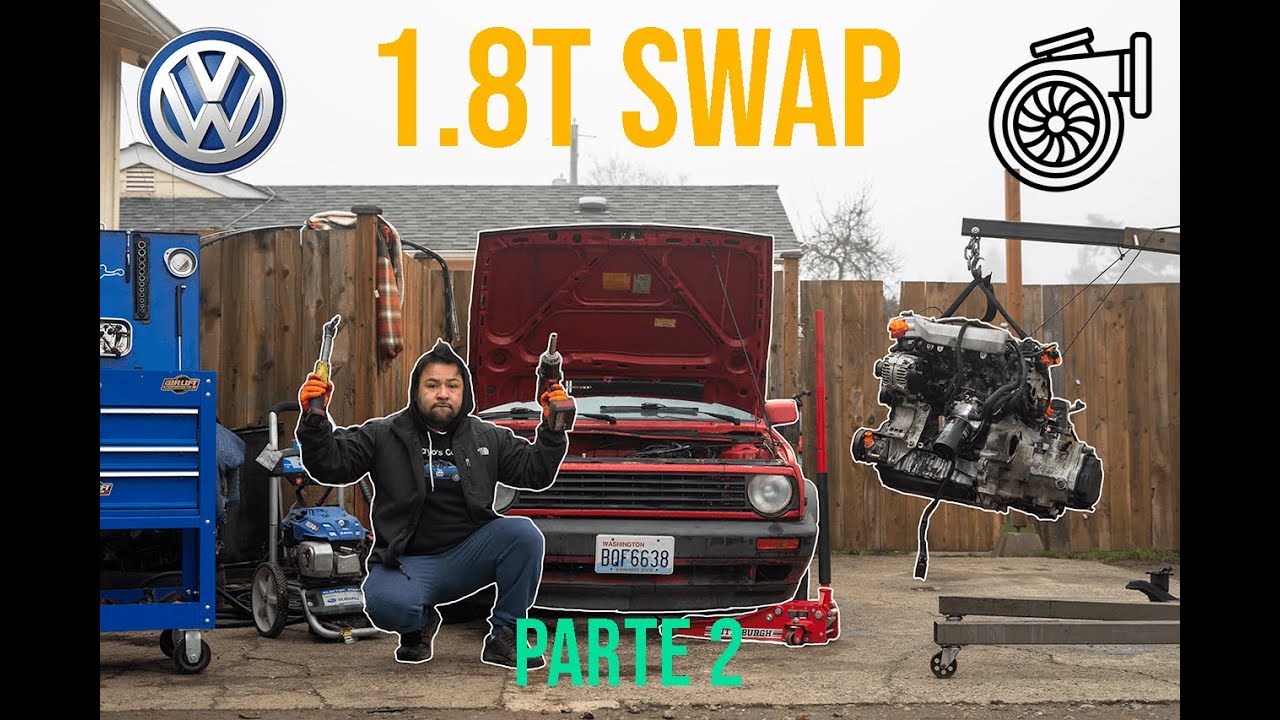 MK2 GTI 1.8T Swap! (En Espanol) Parte 2