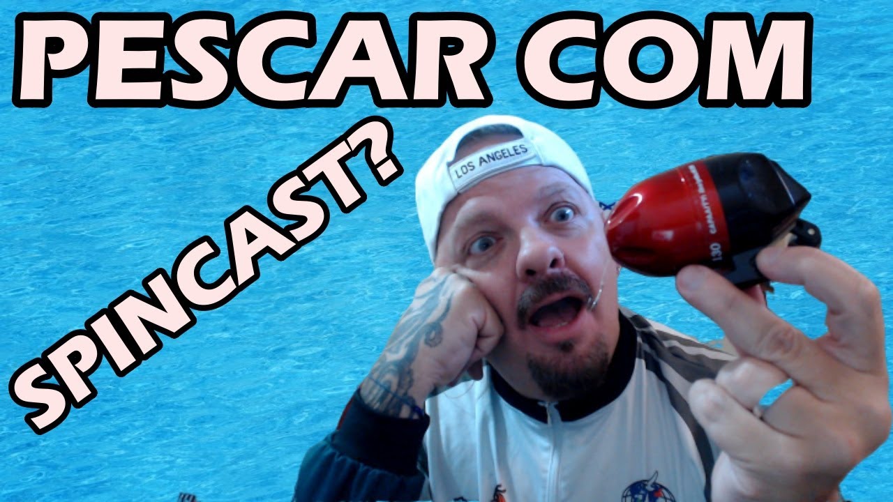 🐬 SPINCAST o que &eacute; e COMO USAR na PESCA