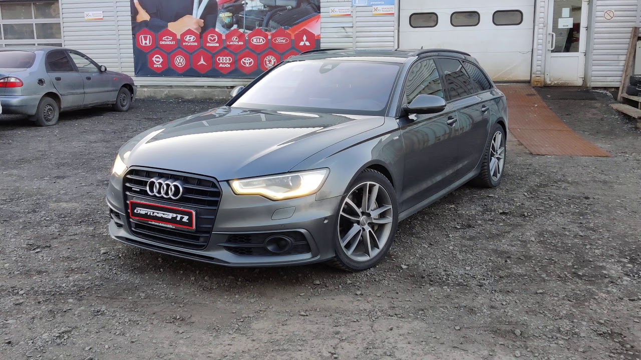 Чип-тюнинг Audi A6 C7 V6 3.0TD CGQB 313hp Stage2, DPF EGR off, интеркулер Wagner tuning